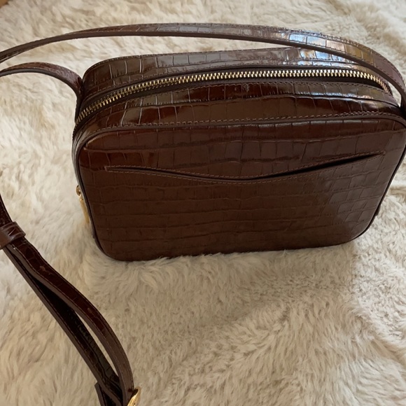cuyana croc-embossed camera bag - Picture 2 of 3